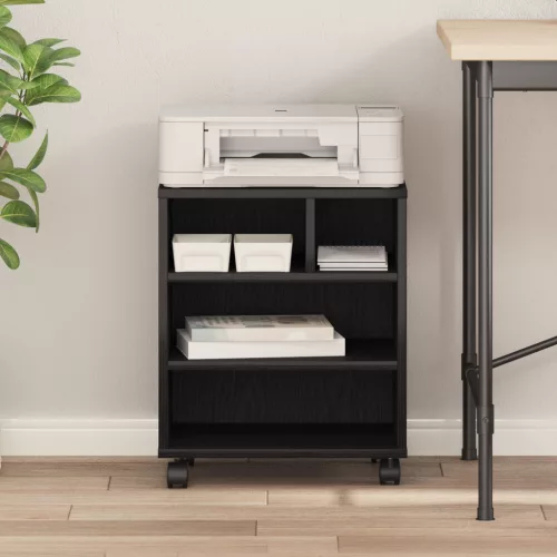  Nyomtatóállvány Kerekekkel Artisan Tölgy 41x32x48 cm