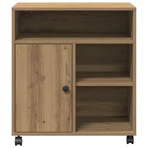  Nyomtatóállvány Kerekekkel Artisan tölgy 60x50x67 cm