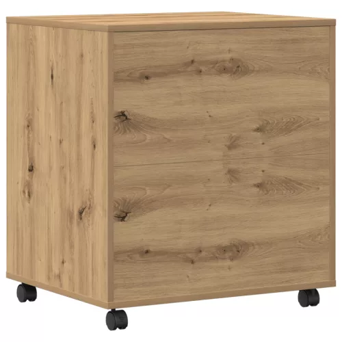  Nyomtatóállvány Kerekekkel Artisan tölgy 60x50x67 cm