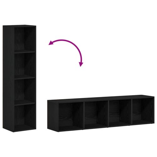  | Könyvespolc | Musta tammi 36 x 30 x 143 cm Faanyag