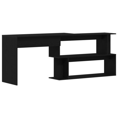  Asztal Fekete Tölgy 200x50x76 cm Mérnöki Fa