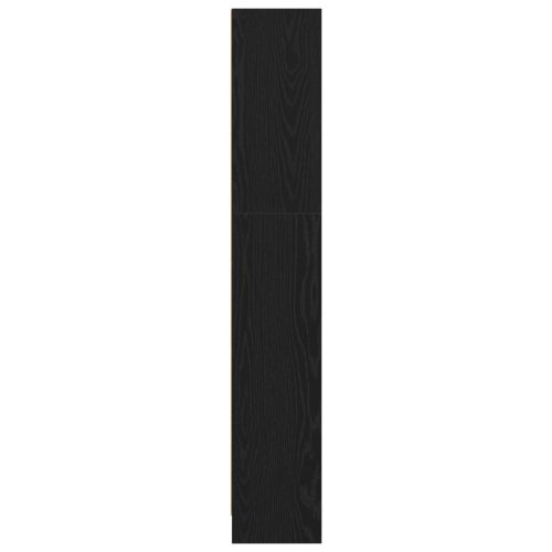  Fekete tölgy könyvespolc - 60 x 24 x 143 cm - Mérnök Fából