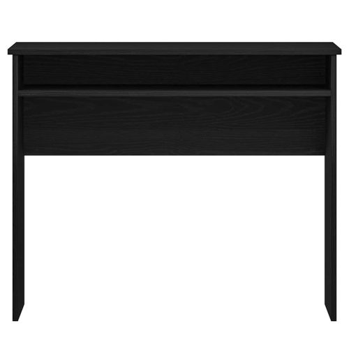  fekete tölgy színű szerelt fa íróasztal 90 x 50 x 74 cm