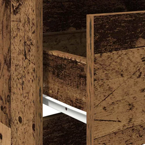  antik fa szerelt fa tálalószekrény 60 x 35 x 76 cm