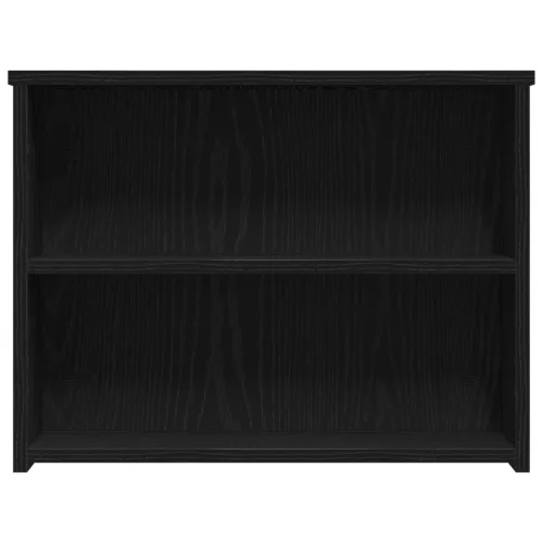  Dohányzóasztal Fekete tölgy 102x55x42 cm Mérnöki fa