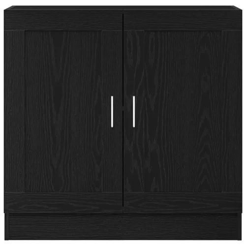  Könyvespolc Fekete Tölgy 82,5x30,5x80 cm Mérnöki Fa