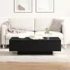  Kávézóasztal Fekete Tölgy 100x30x36,5 cm Mérnöki Fa