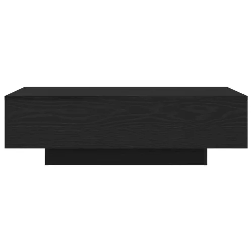  Kávézóasztal Fekete Tölgy 100x30x36,5 cm Mérnöki Fa