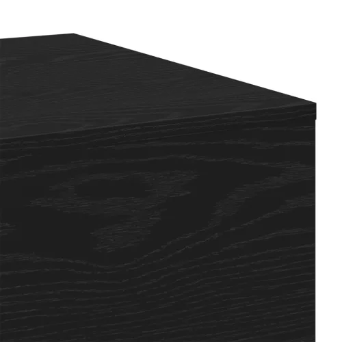  Kávézóasztal Fekete Tölgy 100x30x36,5 cm Mérnöki Fa