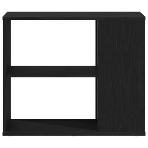  Széf fiókkal Fekete tölgy 60 x 30 x 50 cm Faanyag