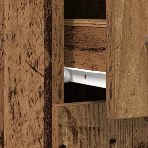  Patikárium Szekrény Régi Fa 20x45,5x60 cm Műszaki Fa