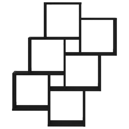  Fali Szekrény Fekete Tölgy 78x15x92 cm Műanyag Fa