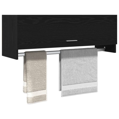  Szófa Fekete Tölgy 100x32,5x35 cm Mérnöki Fa