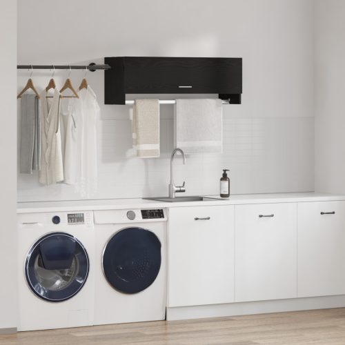  Szófa Fekete Tölgy 100x32,5x35 cm Mérnöki Fa