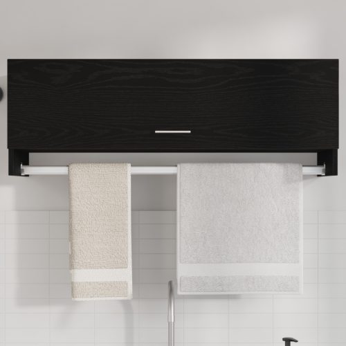  Szófa Fekete Tölgy 100x32,5x35 cm Mérnöki Fa