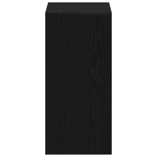  Íróasztal Fekete Tölgy 102,5x35x75 cm Műszaki Fa