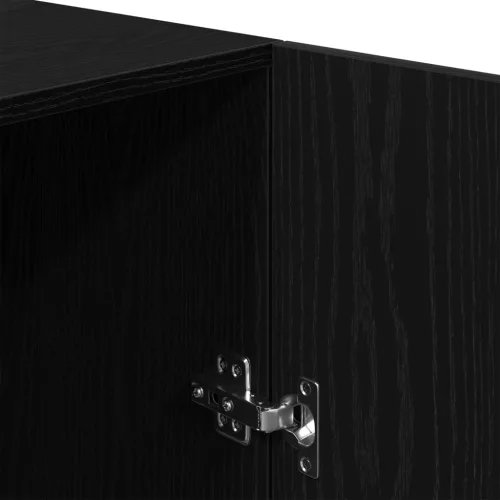  Mosógép Szekrény Fekete Tölgy 70,5x71,5x91,5 cm Műszaki Fa