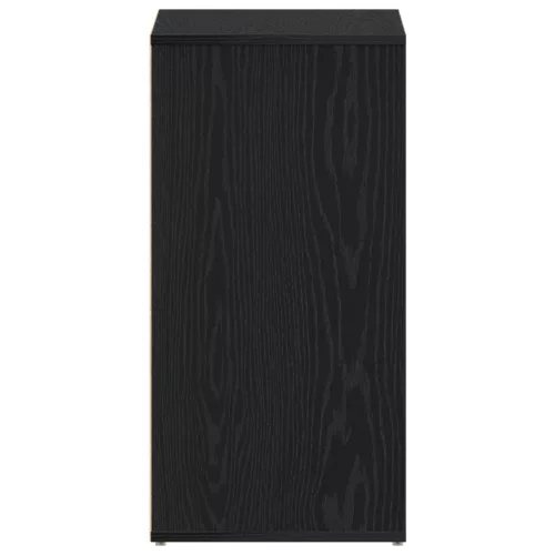  Cipőszekrény Fekete Tölgy 60x35x70 cm Műanyag
