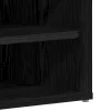  Cipőszekrény Fekete Tölgy 60x35x70 cm Műanyag