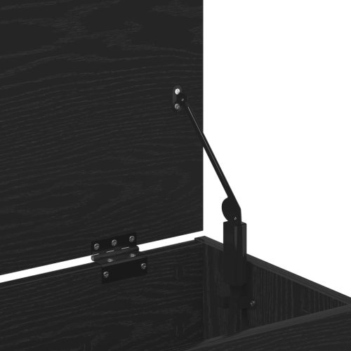  Ülőpad Fekete Tölgy 60x30x45 cm Műanyag