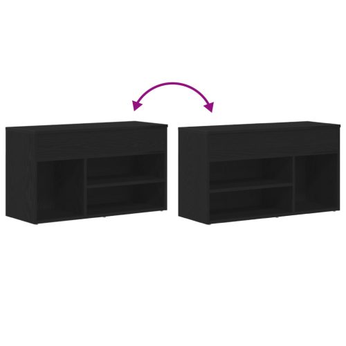  Fekete Tölgy Pad 60x30x45 cm Mérnöki Fa