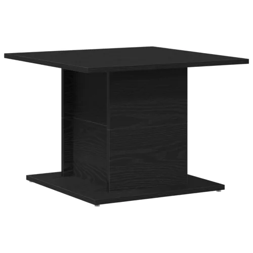  Dohányzóasztal Fekete tölgy 55,5x55,5x40 cm Szerelt fa