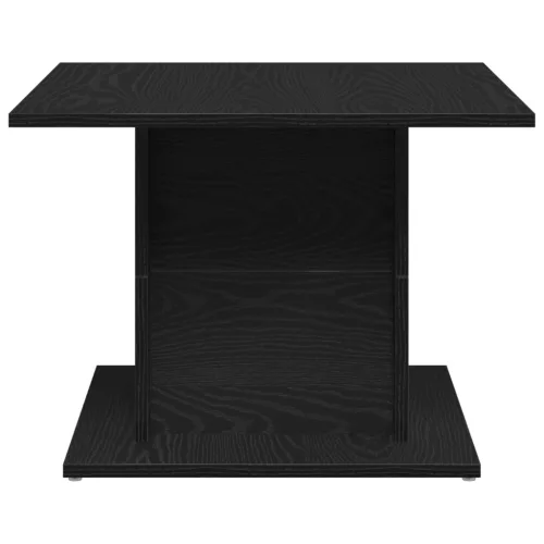  Dohányzóasztal Fekete tölgy 55,5x55,5x40 cm Szerelt fa