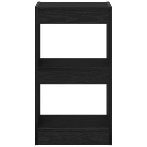  Könyvespolc/Szoba elválasztó Fekete Tölgy 40x30x71,5 cm