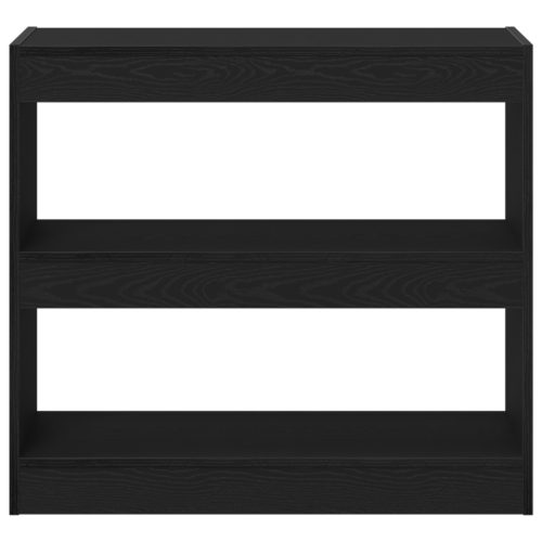  Fekete Tölgy Könyvespolc - 80x30x72 cm