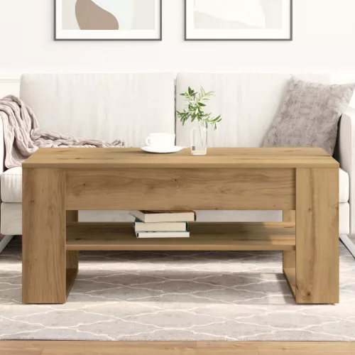  Kávézóasztal Az Artisan Tölgyből 102x55x45 cm
