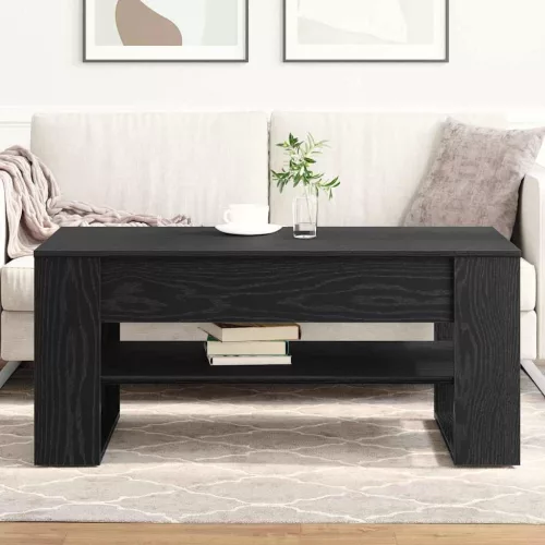  Dohányzóasztal Musta tammi 102 x 55 x 45 cm Faanyag
