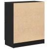  Széf Fekete tölgy 60 x 30 x 70 cm Faanyag