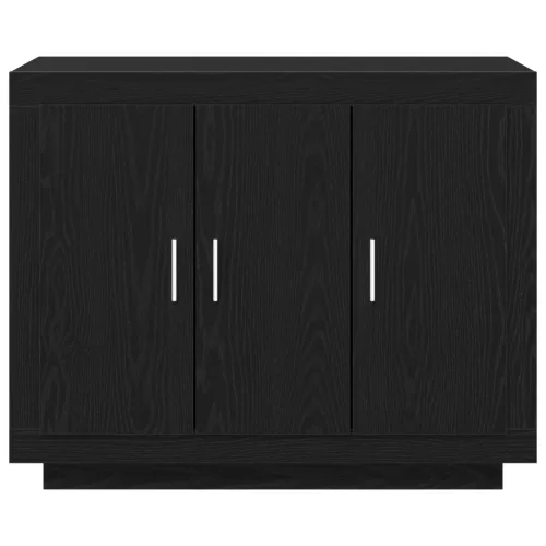  Fekete Tölgy oldalszekrény 92x35x75 cm Mérnök Fa