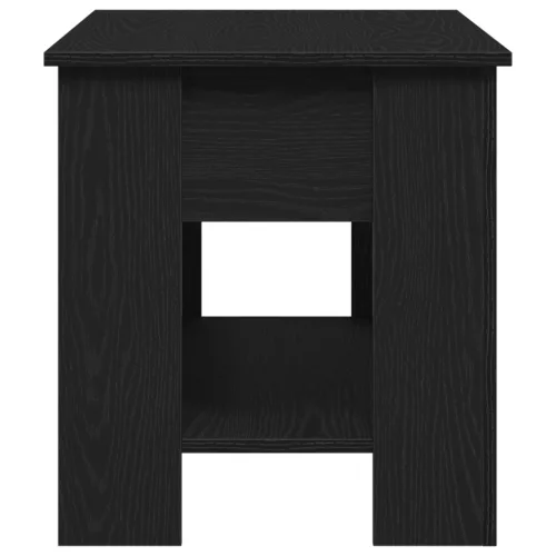  Fekete Tölgy Kávézóasztal - 101x49x52 cm Műanyagból készült