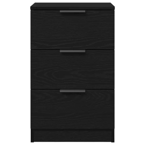  Fekete tölgy éjjeli szekrény - 40x65x65 cm