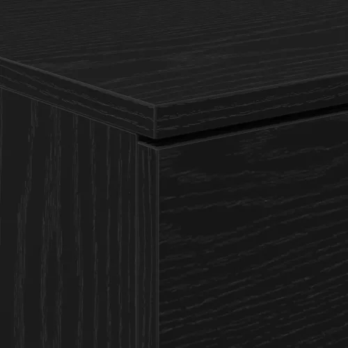  Fekete tölgy éjjeli szekrény - 40x65x65 cm