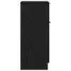  Fekete tölgy oldalszekrény 30x30x70 cm MDF