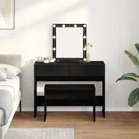  Öltözködős szék Musta tammi 70 x 35 x 45 cm Faanyag