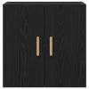  Fekete Áfonyás Fali Szekrény - 60x30x60 cm, Műszálas Fából Készült
