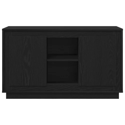  Fekete tölgy oldalszekrény 102x35x60 cm Mérnöki fa