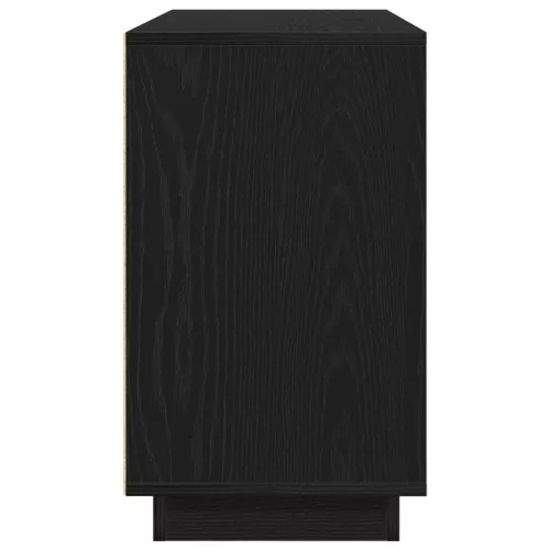  Fekete tölgy oldalszekrény 102x35x60 cm Mérnöki fa