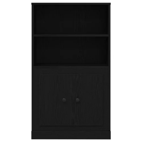  Nappali szekrény Fekete tölgy 60x35.5x103.5 cm Összeszerelt fa