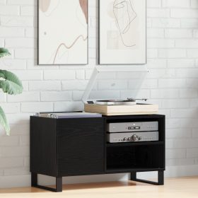  Rekord Szekrény Fekete Tölgy 84,5x38x48 cm Művelt Fa