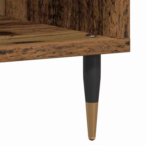  Hanglemez szekrény polcokkal Régi fa 100 x 38 x 48 cm Faanyag
