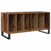  Hanglemez szekrény polcokkal Régi fa 100 x 38 x 48 cm Faanyag