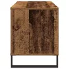  Hanglemez szekrény polcokkal Régi fa 100 x 38 x 48 cm Faanyag