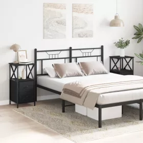    Éjjeli szekrények 2 db Fekete tölgyből 34x35,5x70 cm Mérnöki fa