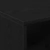  Fekete tölgy kávézóasztal 90x50x36,5 cm Készített fa
