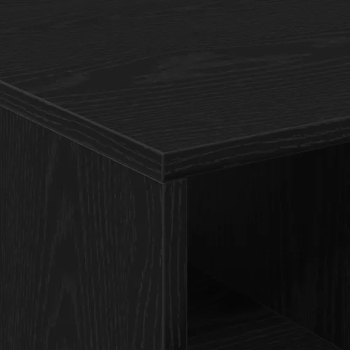  Fekete tölgy kávézóasztal 90x50x36,5 cm Készített fa