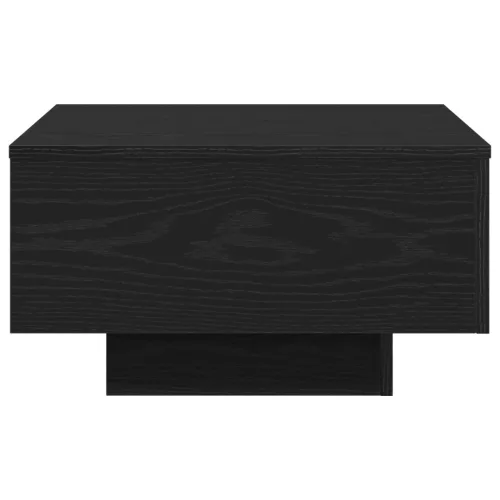  Fekete tölgy Kávózóasztal 55x55x31 cm Mérnöki fa